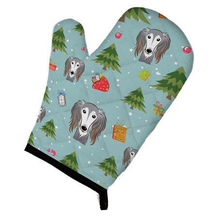 Carolines Treasures Christmas Saluki Oven Mitt BB5018OVMT